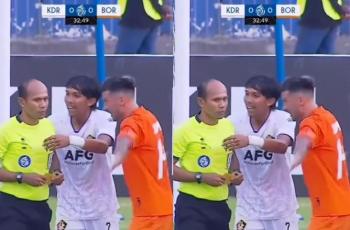 Protes Keras ke Wasit Pemimpin Laga Persik vs Borneo FC, Penyerang Timnas Indonesia Dapat Dukungan Netizen