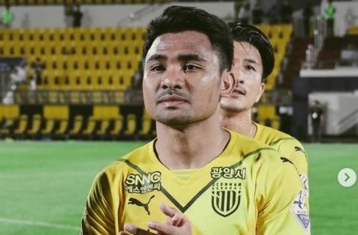 Asnawi Mangkualam menjadi pembeda Jeonnam Dragons (Instagram/asnawi_bhr)