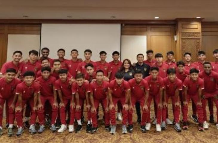 Para pemain yang mengikuti seleksi Timnas Indonesia U-17. (dok.PSSI)