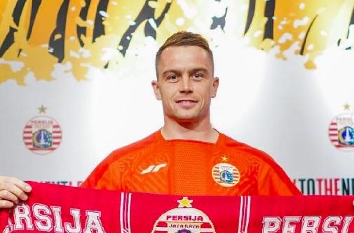 Persija Jakarta resmi datangkan Maciej Gajos. (Dok. Persija)