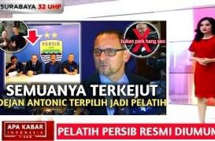 Cek fatka Dejan Antonic jadi pelatih baru Persib Bandung. (YouTube/Abud Sport)