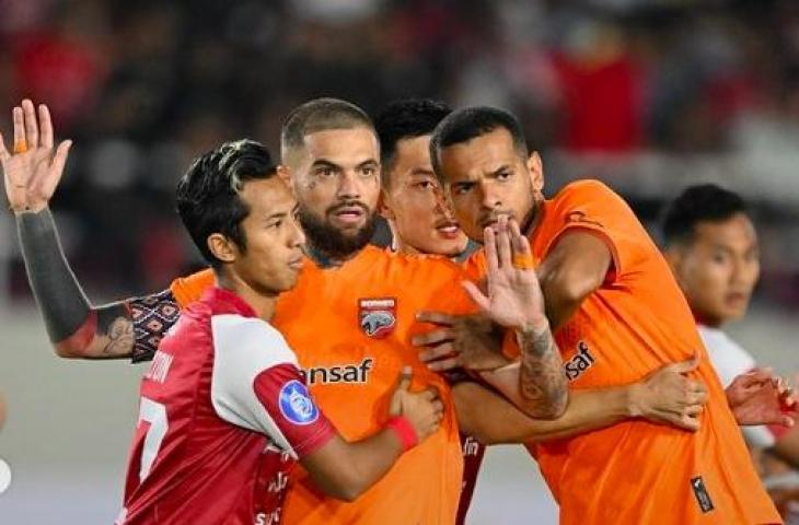 Potret laga Borneo FC melawan Madura United. (Dok. Bornep FC)