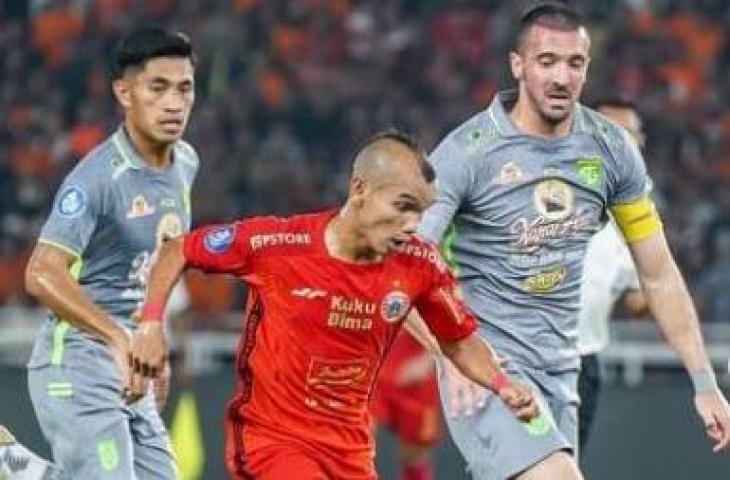 Duel Persija Jakarta vs Persebaya Surabaya di BRI Liga 1. (Instagram/@persija)