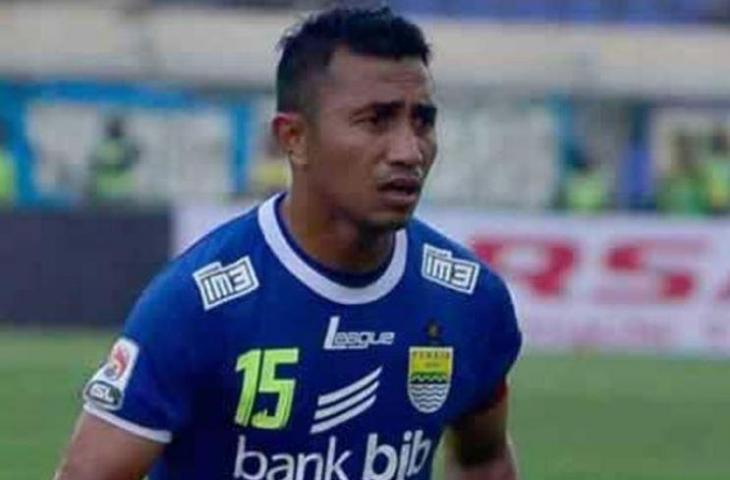 Firman Utina saat membela Persib Bandung. (dok.persib)