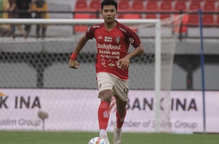 Bek muda Bali United, Kadek Arel. (Dok. Bali United)