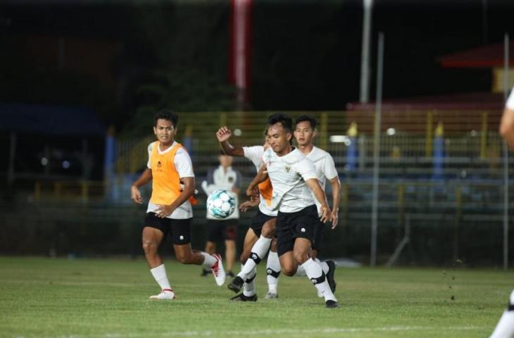 Potret sesi latihan pemain Timnas Indonesia U-23 jelang Piala AFF U-23 2023. (Dok. PSSI)