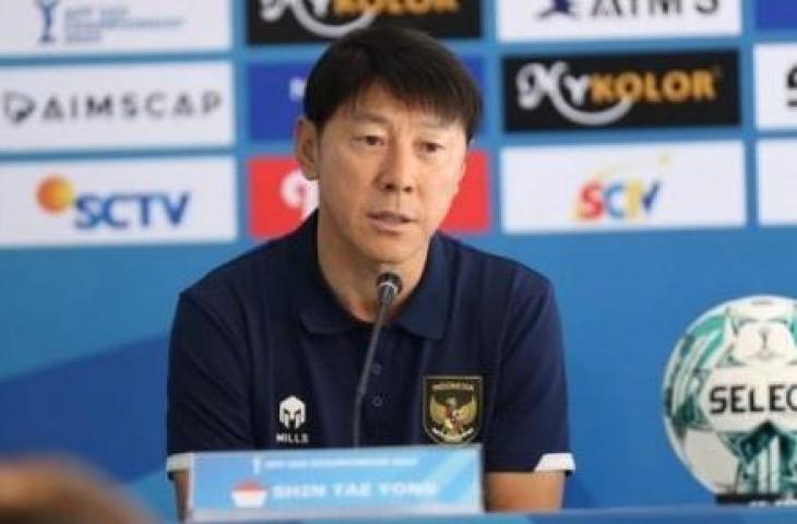 Pelatih Timnas Indonesia Shin Tae-yong. [Dok PSSI]