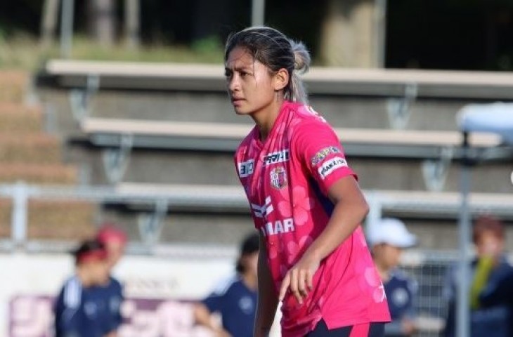  Zahra Muzdalifah membela Cerezo Osaka. (Instagram/@cerezo_ladies)