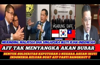 CEK FAKTA: Malaysia dan Singapura Keluar dari AFF sebagai Bentuk Solidaritas ke Indonesia