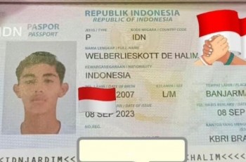 Wonderkid Sao Paulo Resmi Miliki Paspor Indonesia, Bima Sakti: Alhamdulillah!