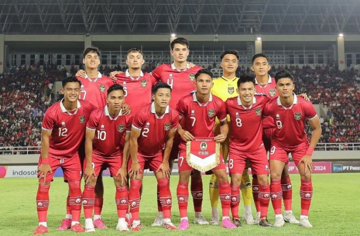 Timnas Indonesia U-23 saat melawan China Taipei di Kualifikasi Piala Asia U-23 2024, anak asuh Shin Tae-yong bertemu tim kuat di putaran final turnamen tersebut. (Dok. PSSI)