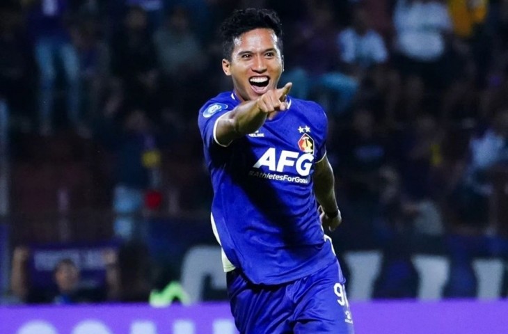 Striker Persik Kediri, M. Khanafi. (Dok. LIB)