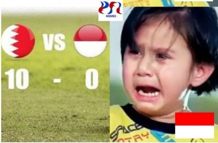 Akun bola Filipina meledek Timnas Indonesia. (Facebook)