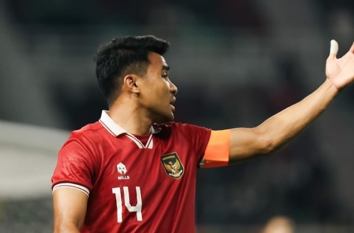 Sosok bek tengah yang merupakan kapten Timnas Indonesia, Asnawi Mangku Alam. (asnawi_bhr)