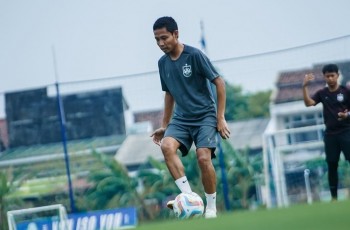 Jalani Latihan Bersama PSIS Semarang, Badan Evan Dimas Darmono Jadi Sorotan Panser Biru