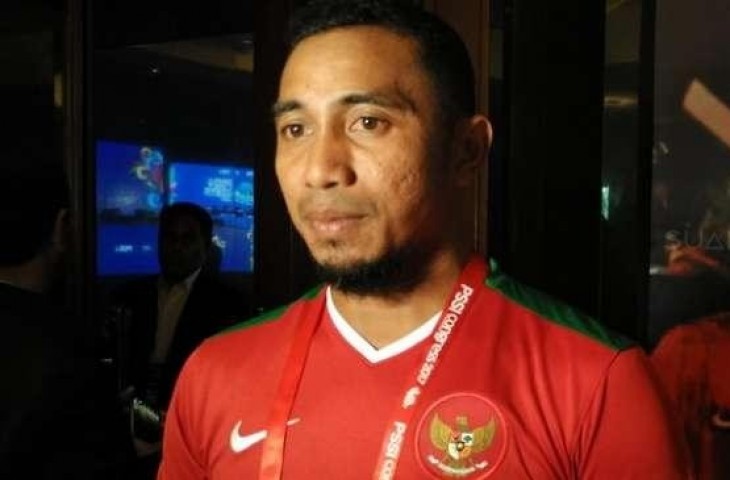 Firman Utina mantan pemain Timnas Indonesia. (Suara.com/Adie Prasetyo Nugraha)