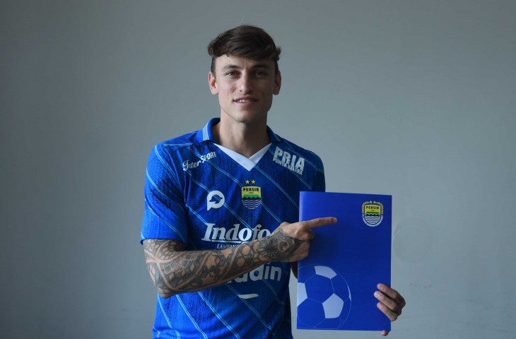 Pemain baru Persib Stefano Beltrame. (MO Persib)