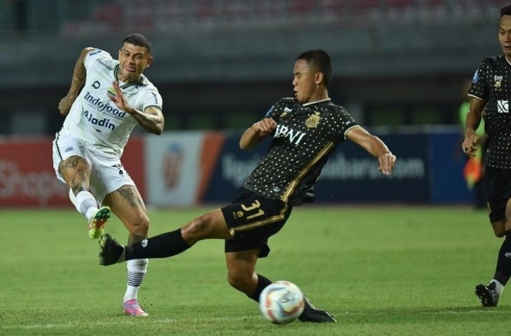 Pemain Persib Ciro Alves pada pertandingan kontra Bhayangkara FC (MO Persib)