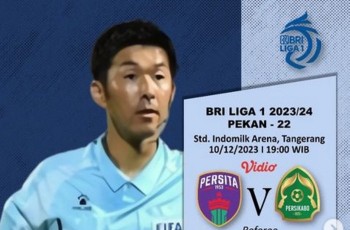 Wasit Jepang Futoshi Nakamura dan Yusuke Araki Kembali Bertugas di Liga 1, Tuan Rumah Dirugikan