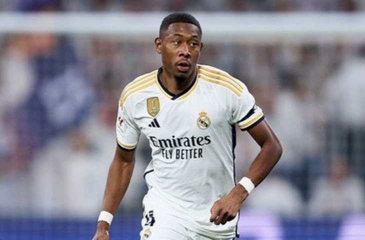 David Alaba alami cedera parah usai bantai Villareal (@realmadrid)