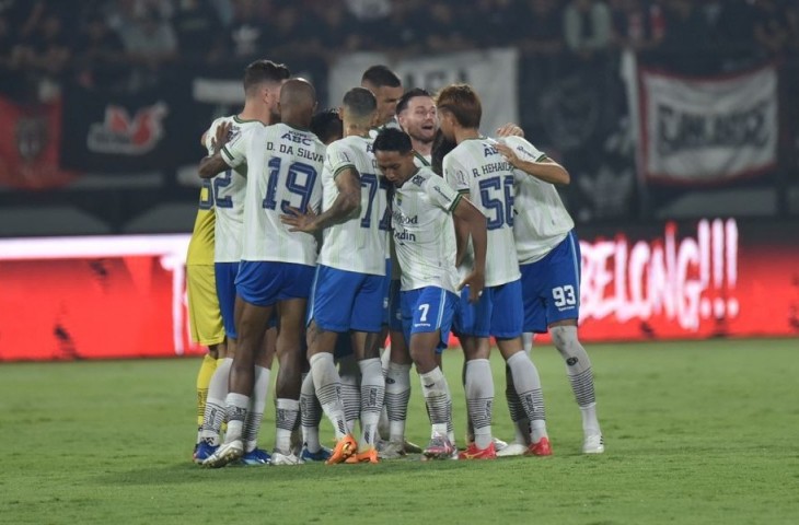 Persib Bandung saat hadapi Bali United di putaran kedua Liga 1 2023/2024. (MO Persib)