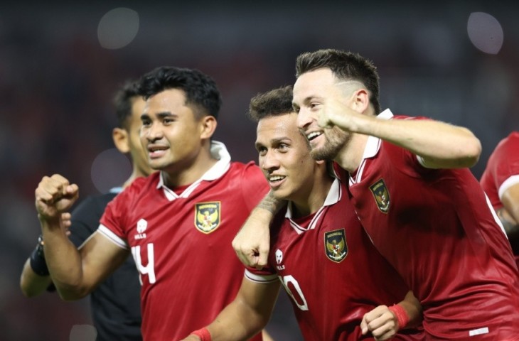 Marc Klok, Asnawi Mangkualam Egy Maulana Vikry saat membela Timnas Indonesia. (PSSI)