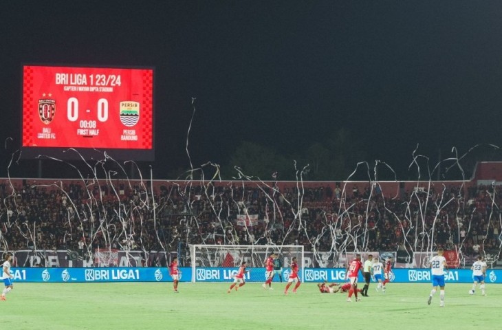 Pertandingan Bali United vs Persib di putaran kedua Liga 1 2023/2024. (Baliutd.com)