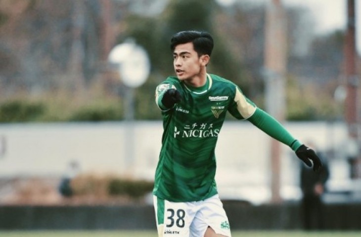 Shin Tae-yong tetap panggil Pratama Arhan untuk perkuat Timnas Indonesia meski jarang dapat menit bermain bersama Tokyo Verdy.