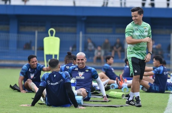 Suasana di latihan Persib. (MO Persib)