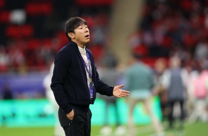 Pelatih timnas Indonesia, Shin Tae-yong kontraknya masih belum aman setelah Erick Thohir katakan ini. (PSSI).