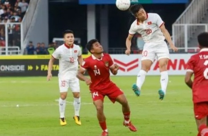 Pemain Vietnam sebut telah berlatih menghalau taktik Timnas Indonesia. [Suara.com/Alfian Winanto,]