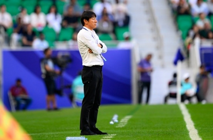 Shin Tae-yong telah melakukan persiapan demi anak asuhnya tampil baik dan mengatasi permainan Australia di babak 16 besar Piala Asia 2023. (PSSI).