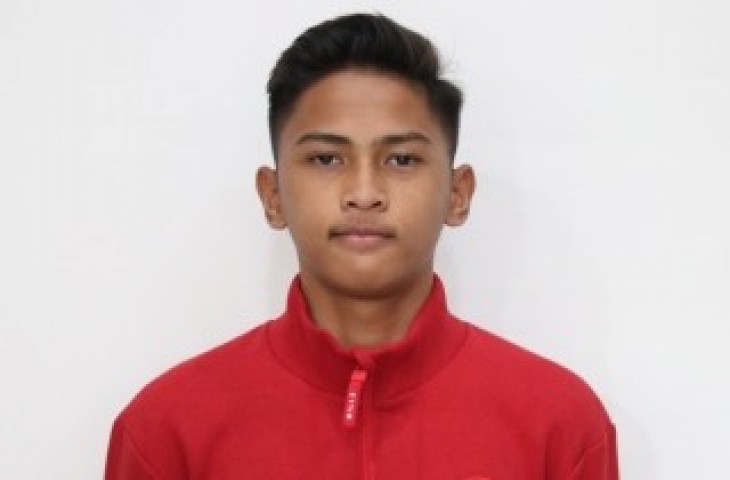 Eks kiper Timnas Indonesia U-16 Muhammad Raufa Aghasty, yang kini bermain untuk Persib U-20. (PSSI)