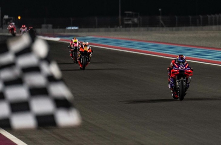 Pebalap Prima Pramac, Jorge Martin menjuarai Sprint perdana di Sirkuit Internasional Lusai dalam MotoGP Qatar 2024. (Instagram/@89jorgemartin).