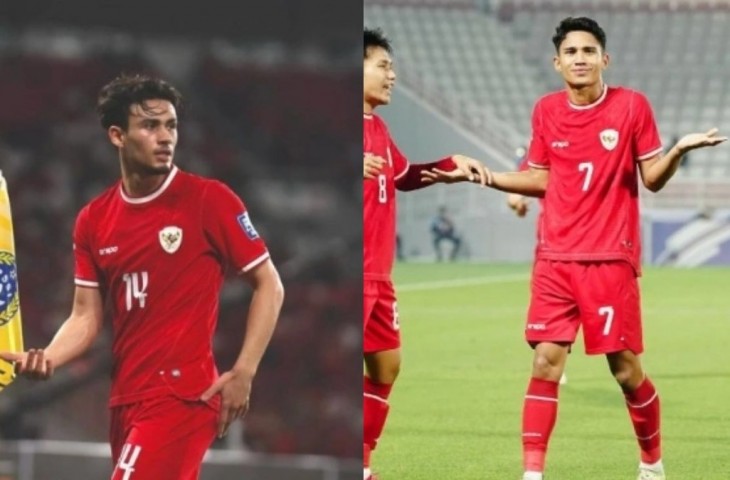 Dua pemain timnas Indonesia, Marselino Ferdinan dan Nathan Tjoe-A-On dilirik Oxford United. (Kolase Instagram @linojr dan @nathantjoeaon)