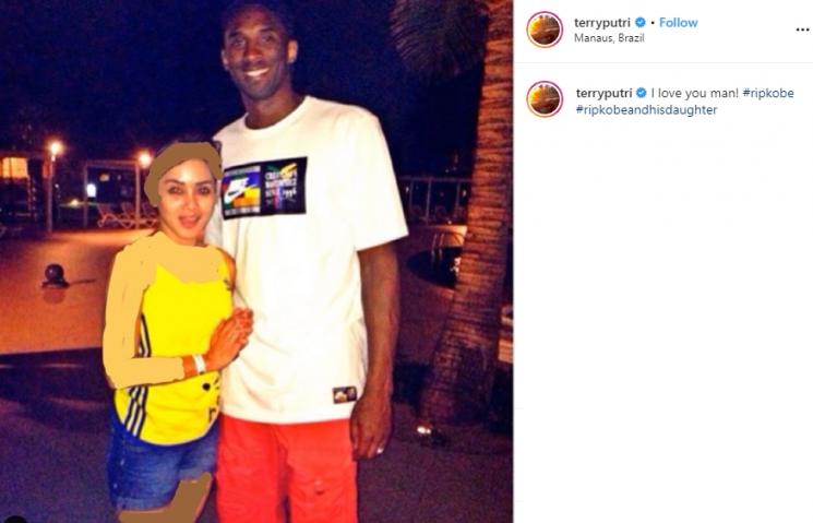 Ucapan duka seleb tanah air atas meninggalnya Kobe Bryant dan putrinya (Instagram/@terryputri)