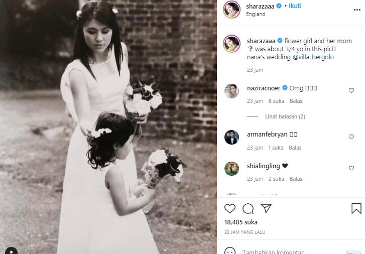 Potret muda Wulan Guritno (Instagram.com)