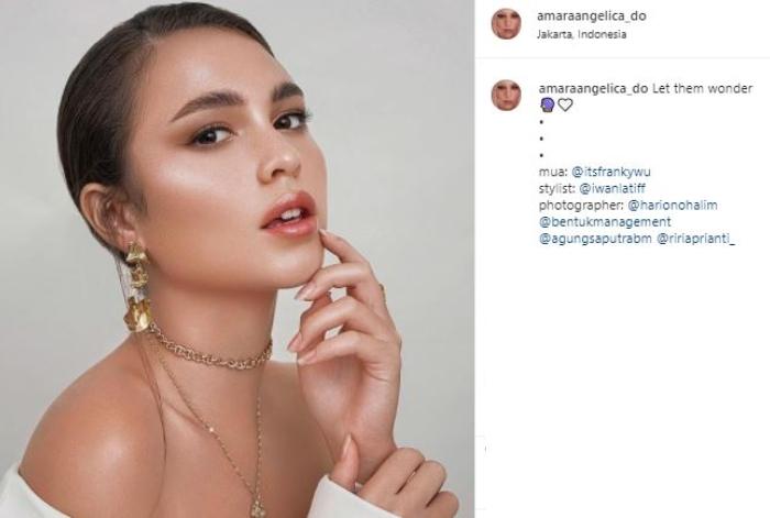 Amara Angelica, disebut gebetan baru Gading Marten. (Instagram/@amaraangelica_do)