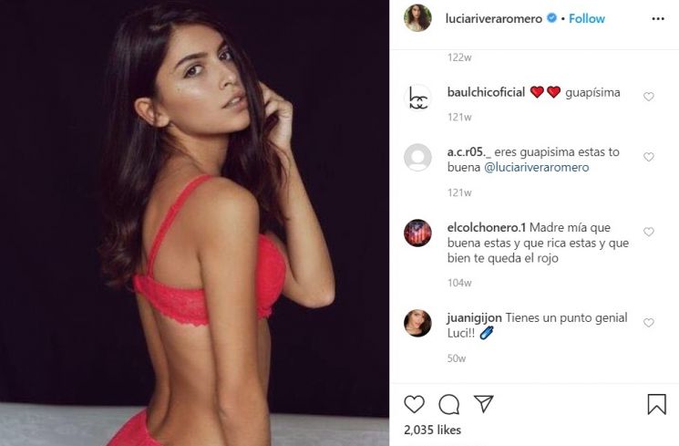 Bikin meleleh nih posenya, pantas Marc Marquez mau jadi pacarnya (Instagram/luciariveraromero)