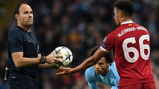 Fullback Liverpool, Trent Alexander-Arnold (Paul ELLIS / AFP)