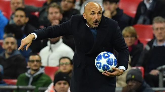 Pelatih Inter Milan, Luciano Spalletti. [Ben STANSALL / AFP]