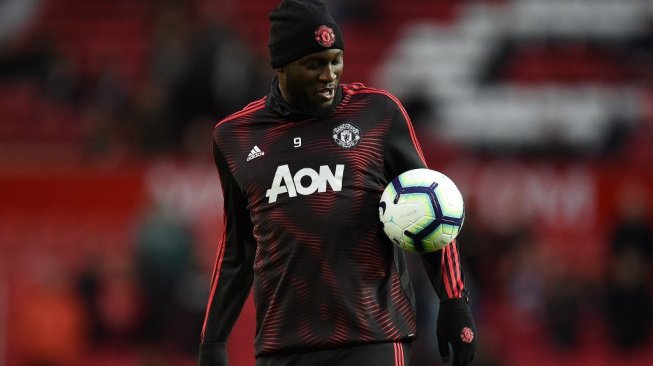 Bomber Manchester United, Romelu Lukaku. [Oli SCARFF / AFP]