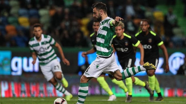 Gelandang Sporting Lisbon, Bruno Fernandes (Instagram/@brunofernandes.10)