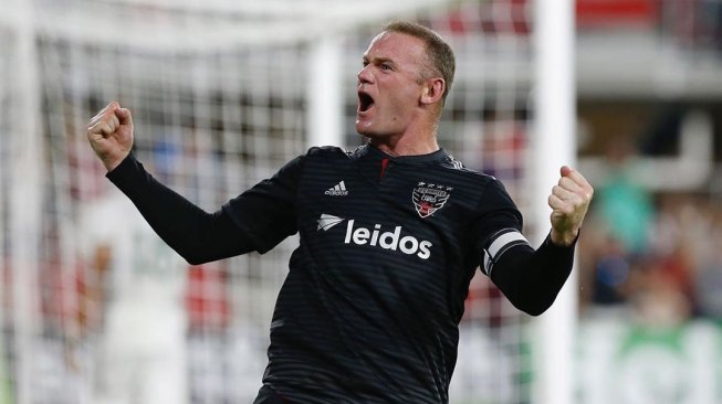 Penyerang DC United, Wayne Rooney. [@waynerooney / Instagram]