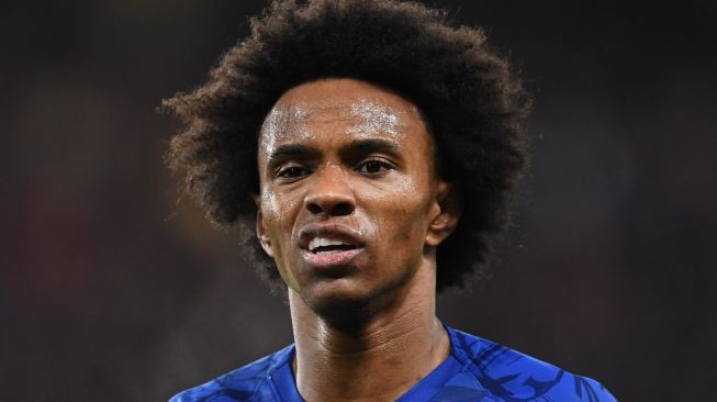 Winger Chelsea, Willian. [DANIEL LEAL-OLIVAS / AFP]