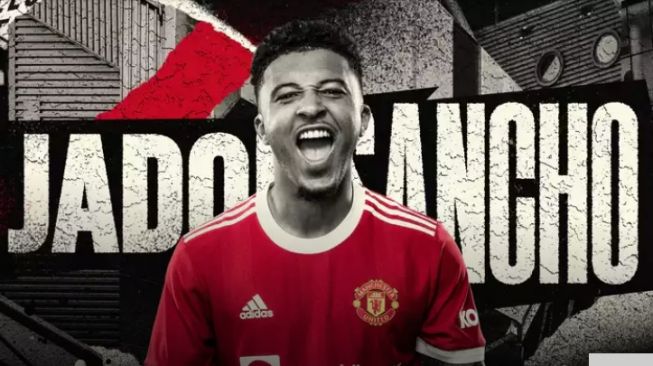 Pemain baru Manchester United, Jadon Sancho. [Dok. Man United]