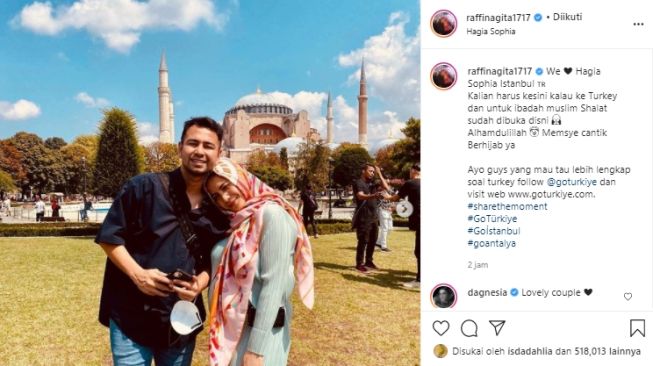 Raffi Ahmad dan Nagita Slavina (Instagram.com)