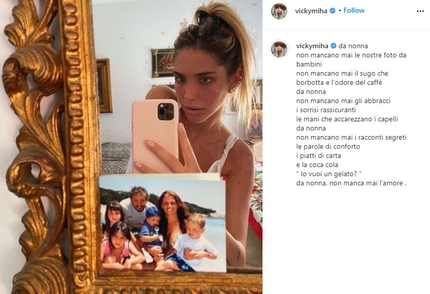 Putri pelatih Bologna, Viktorija Mihajlovic yang juga WAGs baru AC Milan. (Instagram/vickymiha)