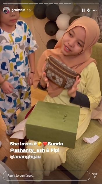 Kado Ashanty untuk adik Atta Halilintar (instagram.com)