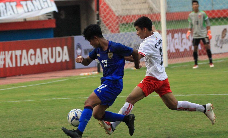 Timnas Thailand U-16 vs Vietnam U-16 (twitter/AFFPresse)